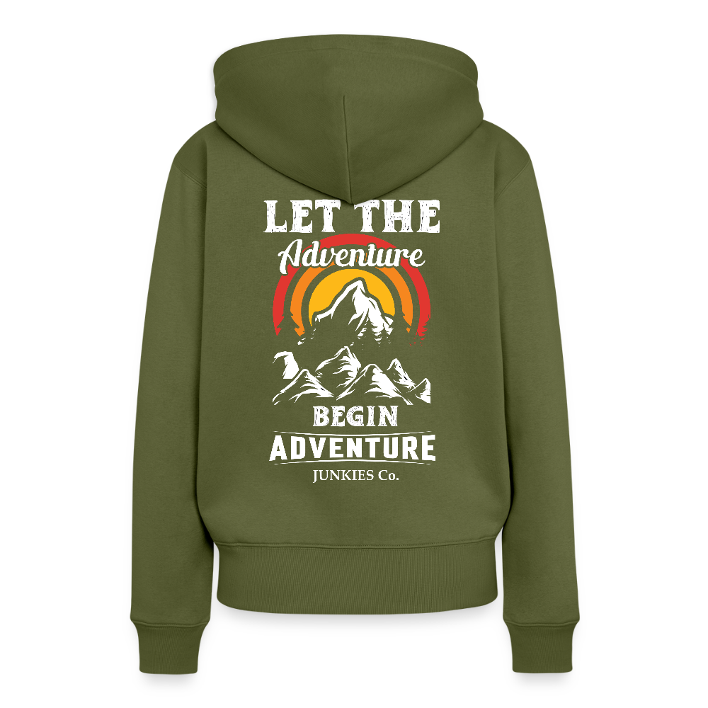 Women’s Premium Hiking / Walking Hoodie - khaki