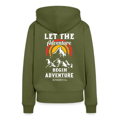 Women’s Premium Hiking / Walking Hoodie - khaki