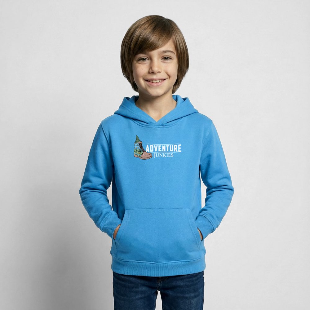 Children's Unisex  Hoodie - sea blue