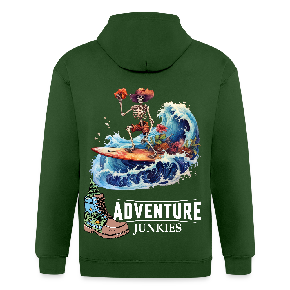 Adult Unisex Heavyweight Hooded Jacket - forrest