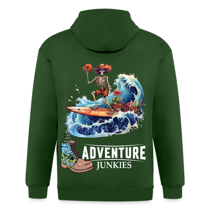 Adult Unisex Heavyweight Hooded Jacket - forrest