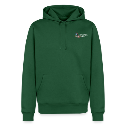 Men’s Premium Pet Girl  Hoodie - bottle green