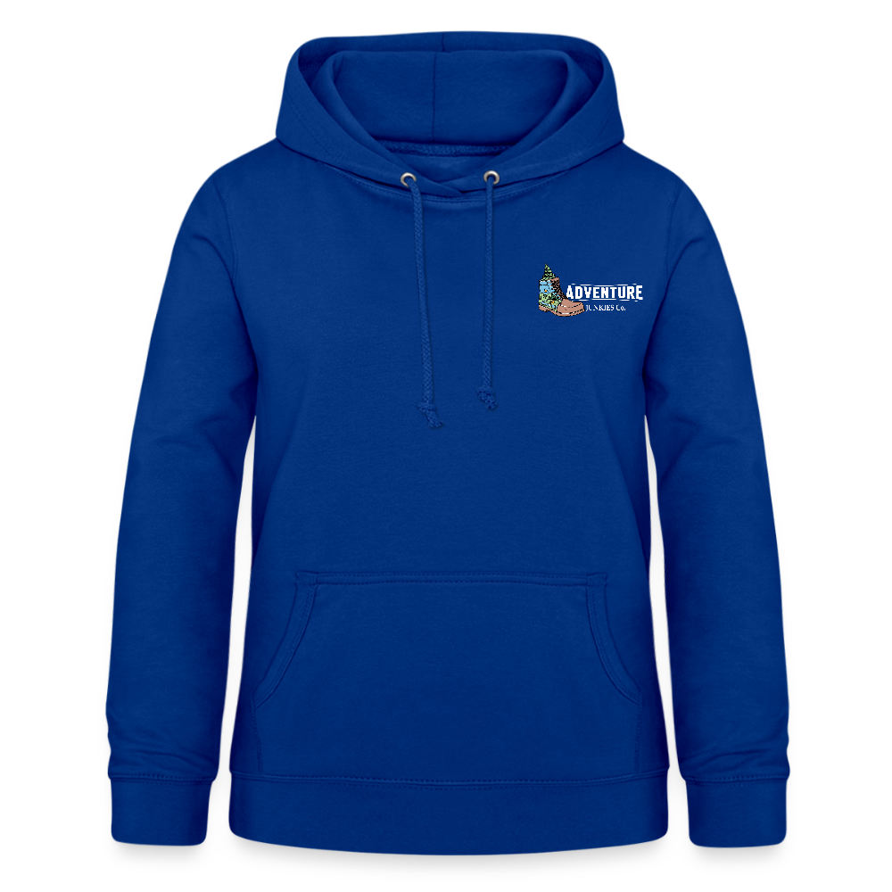 Women's Hoodie Water Adventures - bright royal