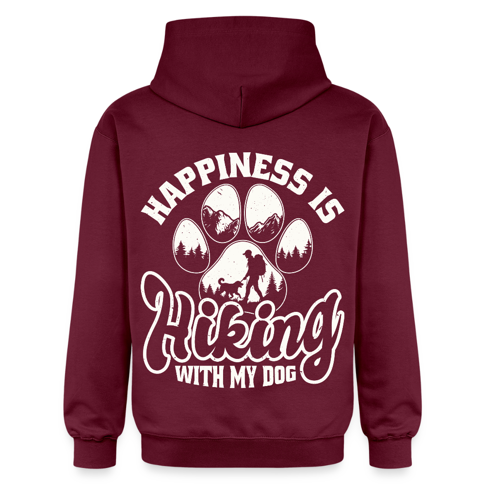 Adult  Unisex Midweight Hoodie - maroon