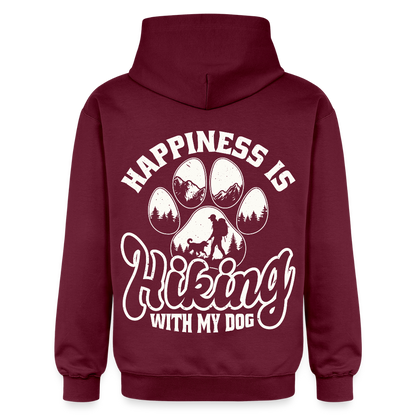 Adult  Unisex Midweight Hoodie - maroon