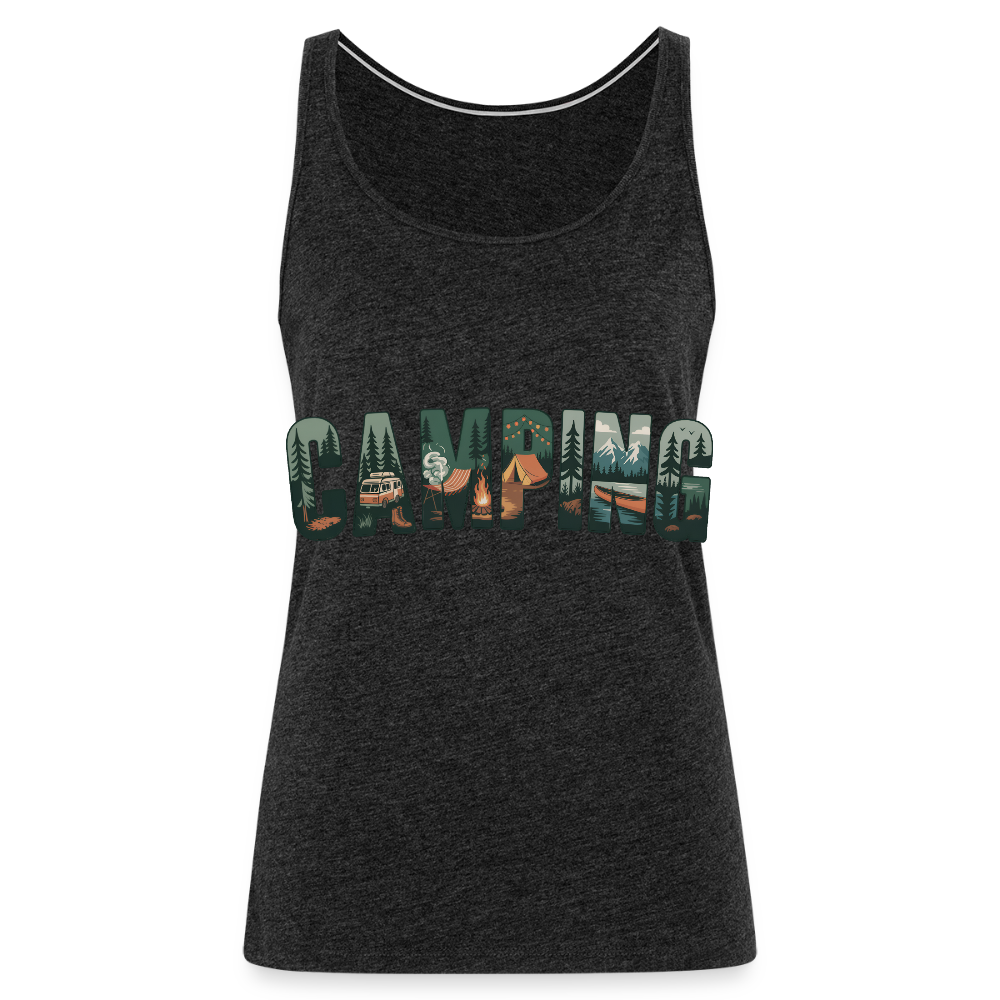 Women’s Premium Tank Top - charcoal grey