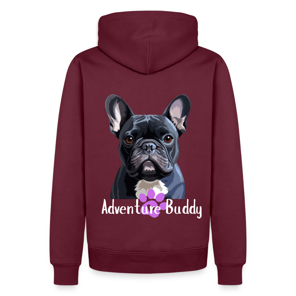 Men’s Premium Pet Girl  Hoodie - burgundy