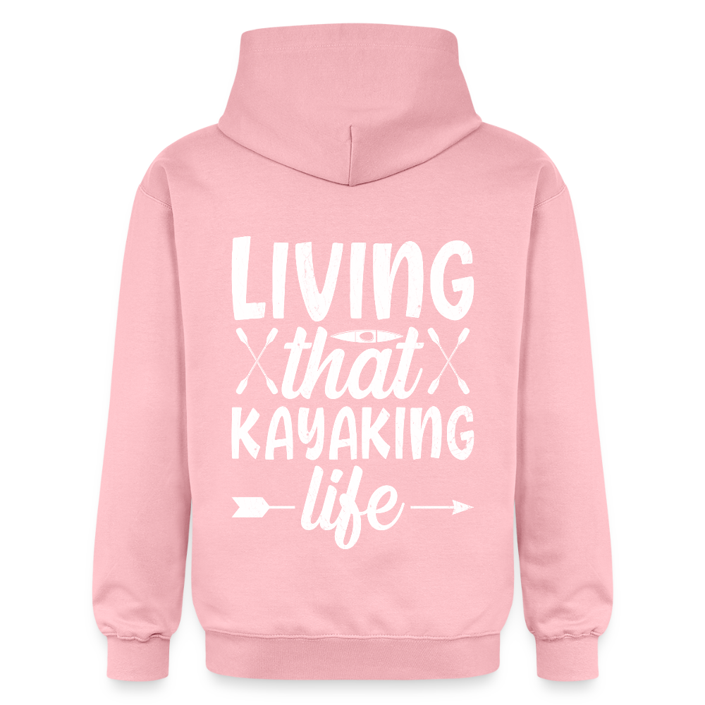 Adult Unisex  Midweight Hoodie - light pink