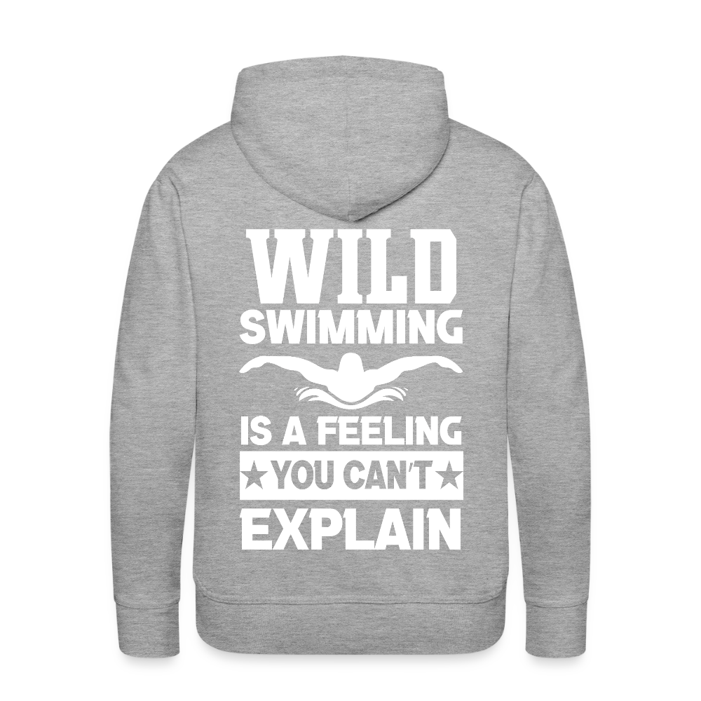 Men’s Premium Water Fun  Hoodie - heather grey