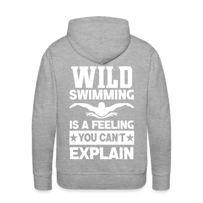 Men’s Premium Water Fun  Hoodie - heather grey