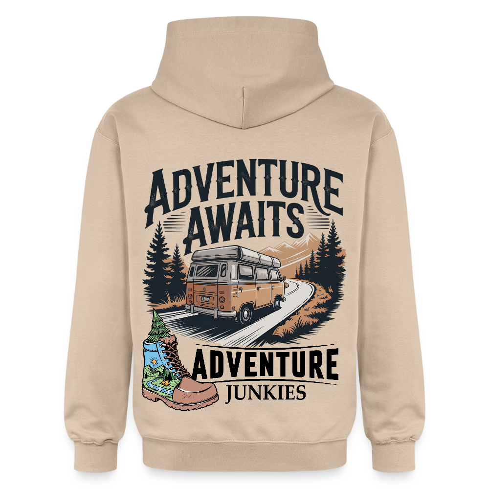 Unisex Midweight Hoodie - sand