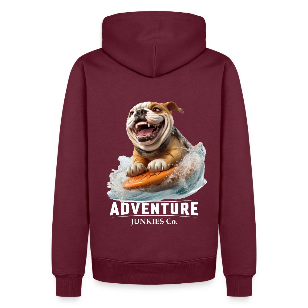 Men’s Premium Water Fun Hoodie - burgundy