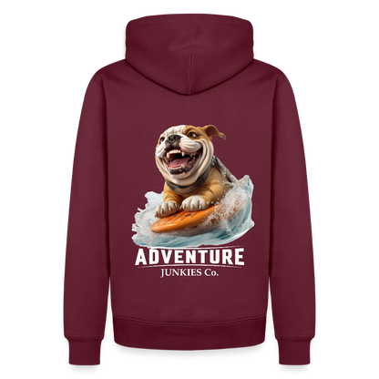Men’s Premium Water Fun Hoodie - burgundy