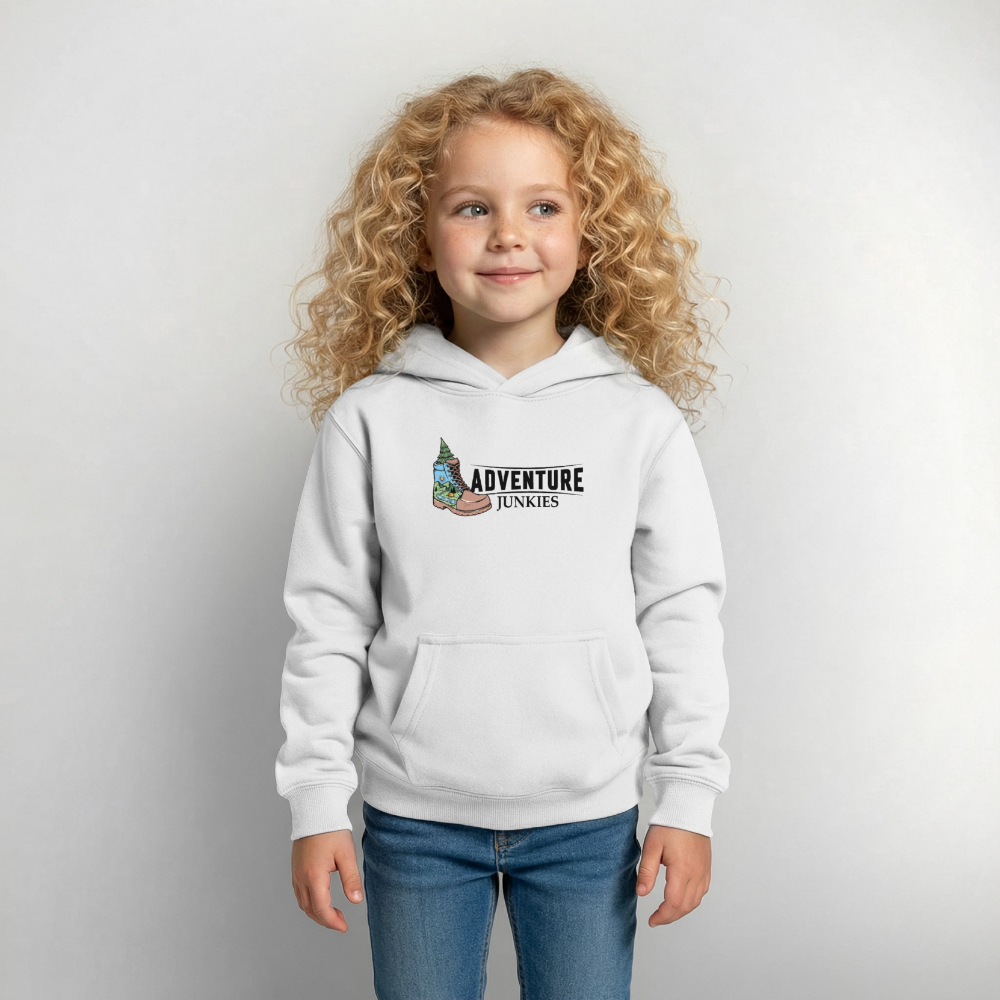 Children's  Unisex Hoodie - white