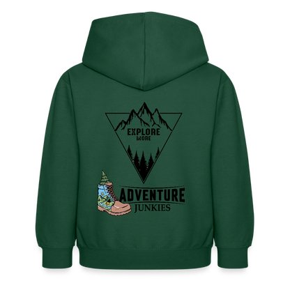 Children's  Unisex Hoodie - bottle green