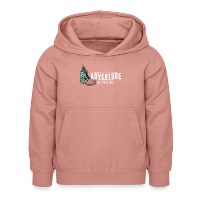 Children's Hoodie - dusky rose
