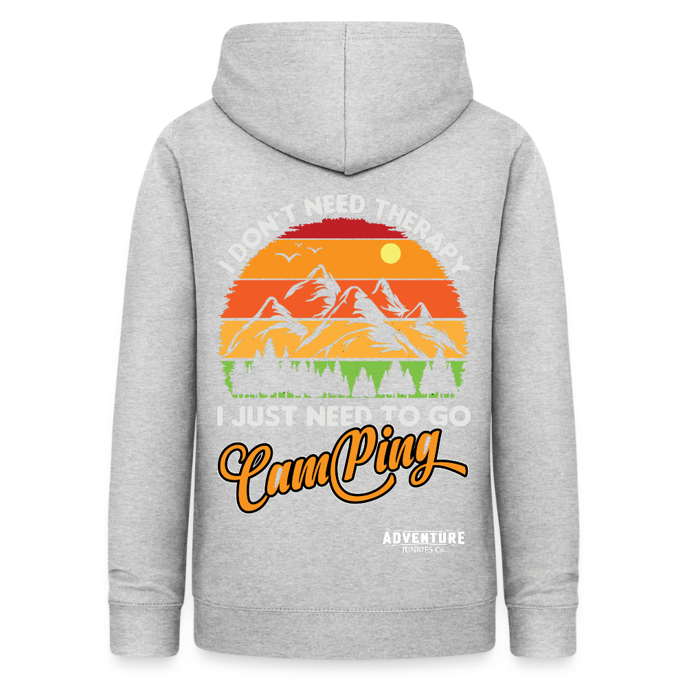 Women's Camping Hoodie - light heather grey