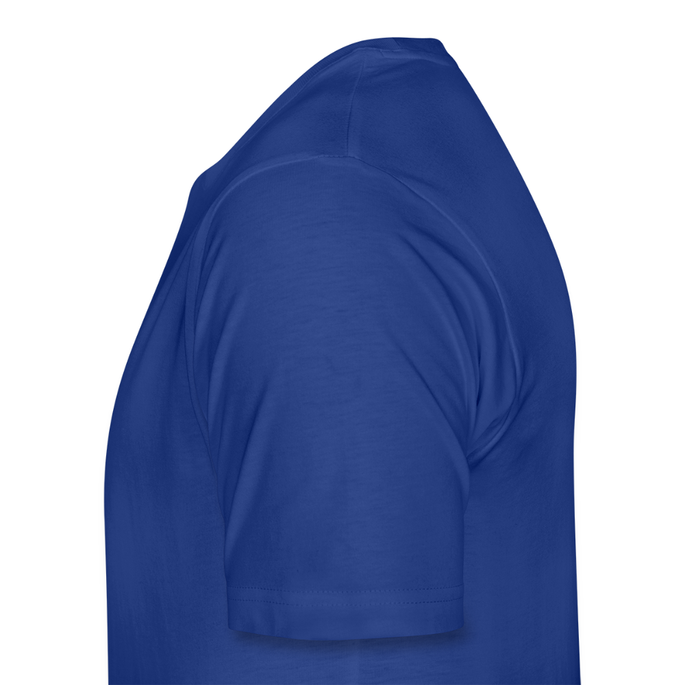 Men’s T-Shirt Front Design Not All that Wander - royal blue