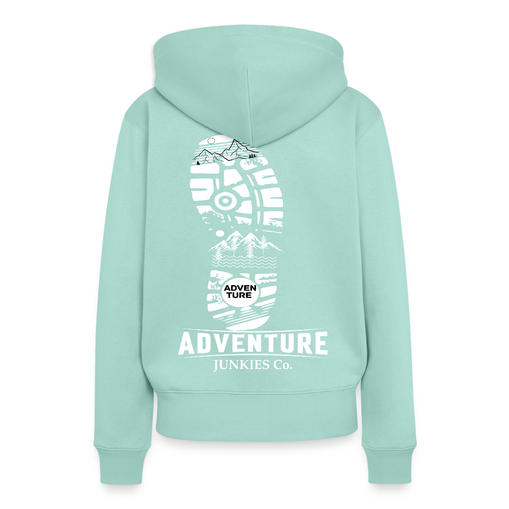 Women’s Premium Hiking/Walking Hoodie - mint 