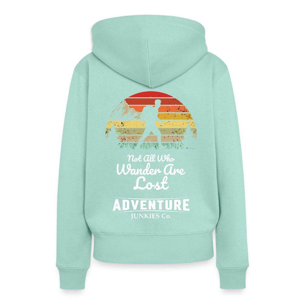 Women’s Premium Hiking/Walking Hoodie - mint 