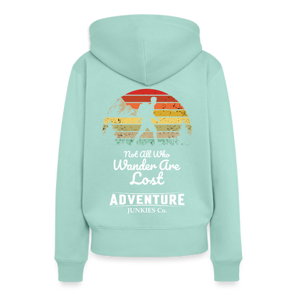 Women’s Premium Hiking/Walking Hoodie - mint 