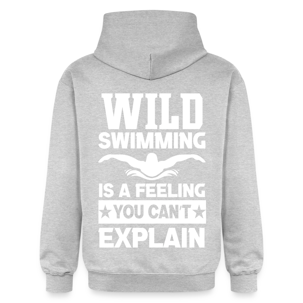 Adult Unisex  Midweight Hoodie - light heather grey