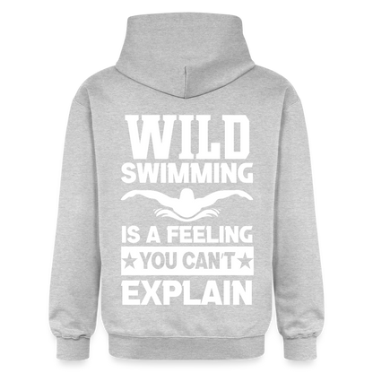 Adult Unisex  Midweight Hoodie - light heather grey