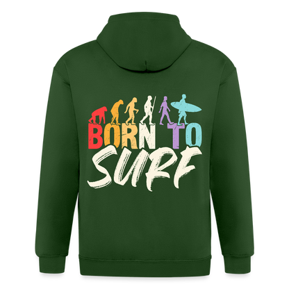 Adult Unisex Heavyweight Hooded Jacket - forrest