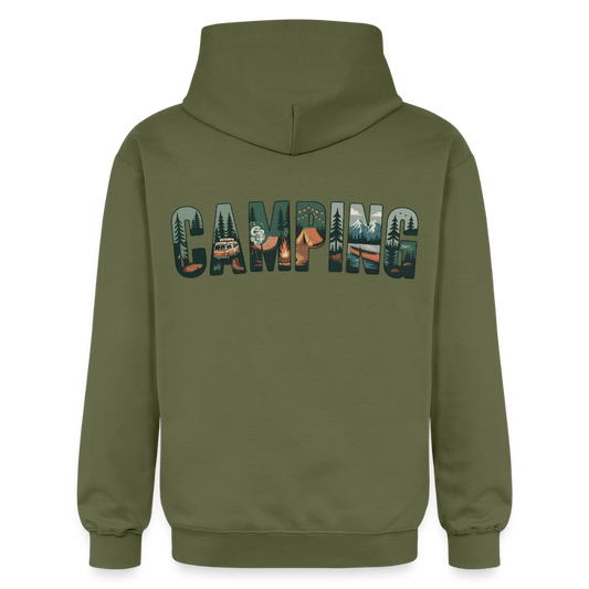 Unisex Midweight Hoodie - military green