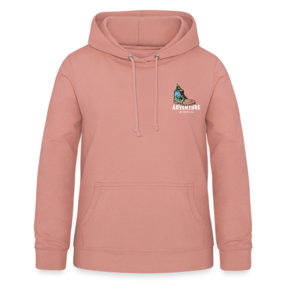 Women's Camping Hoodie - dusky rose