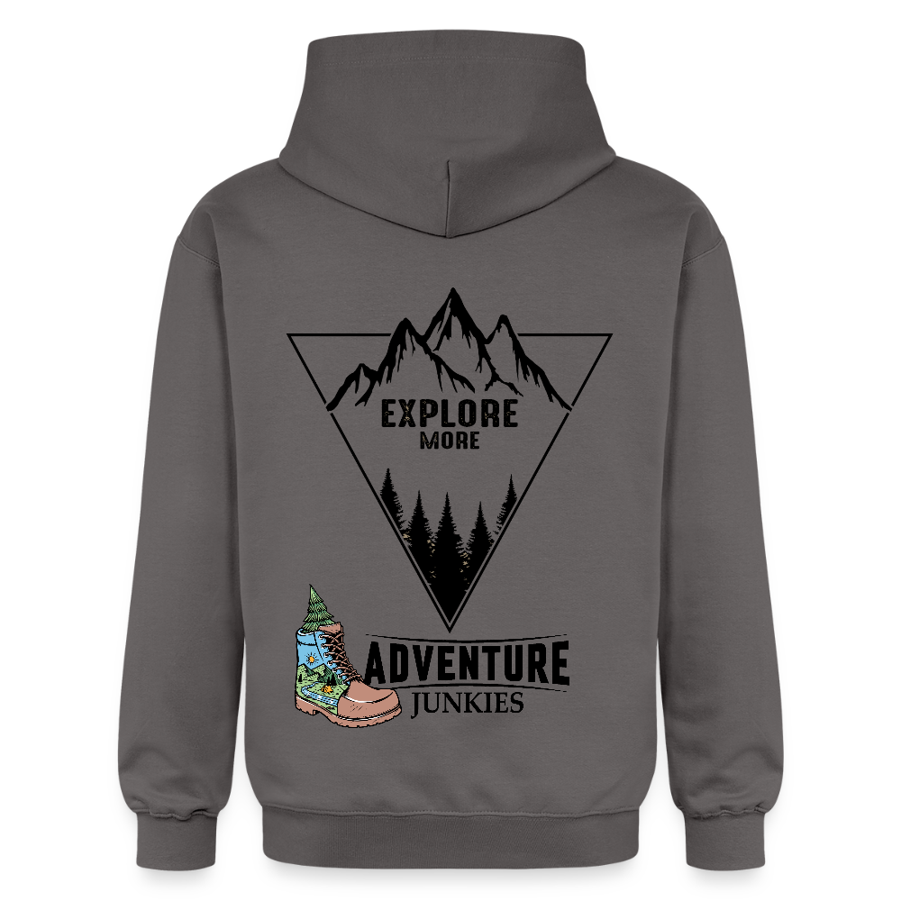 Adult Unisex  Midweight Hoodie - dark grey