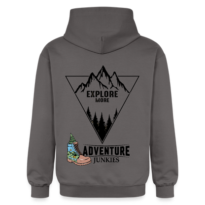 Adult Unisex  Midweight Hoodie - dark grey