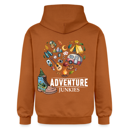 Unisex Midweight Hoodie - Athletic Orange