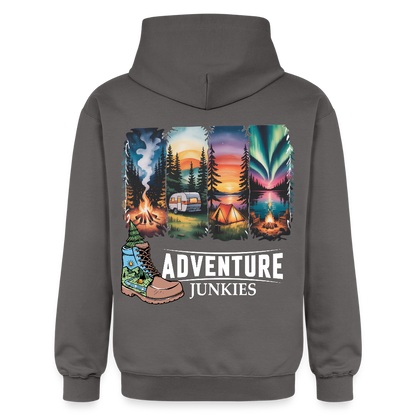 Unisex Midweight Hoodie - dark grey