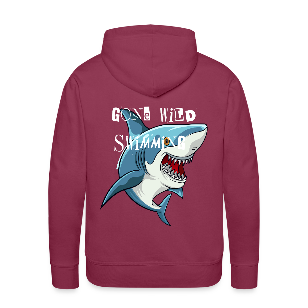 Men’s Premium Water Fun Hoodie - bordeaux