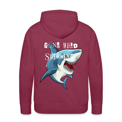 Men’s Premium Water Fun Hoodie - bordeaux