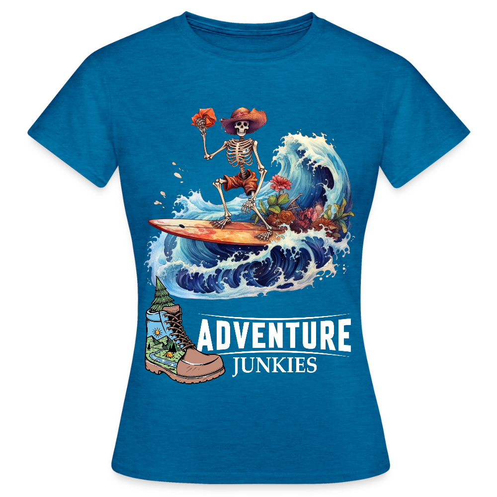 Women's T-Shirt - antique blue sapphire heather