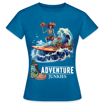 Women's T-Shirt - antique blue sapphire heather