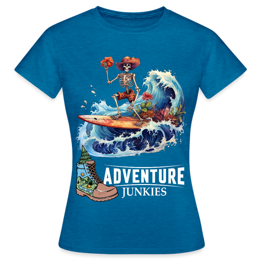 Women's T-Shirt - antique blue sapphire heather