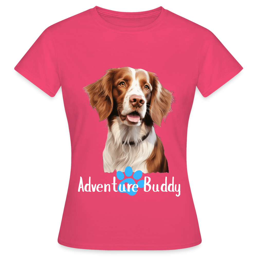 Women's T-Shirt   {Customise Breed & Paw } - azalea