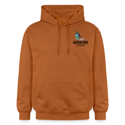 Unisex Midweight Hoodie - Athletic Orange