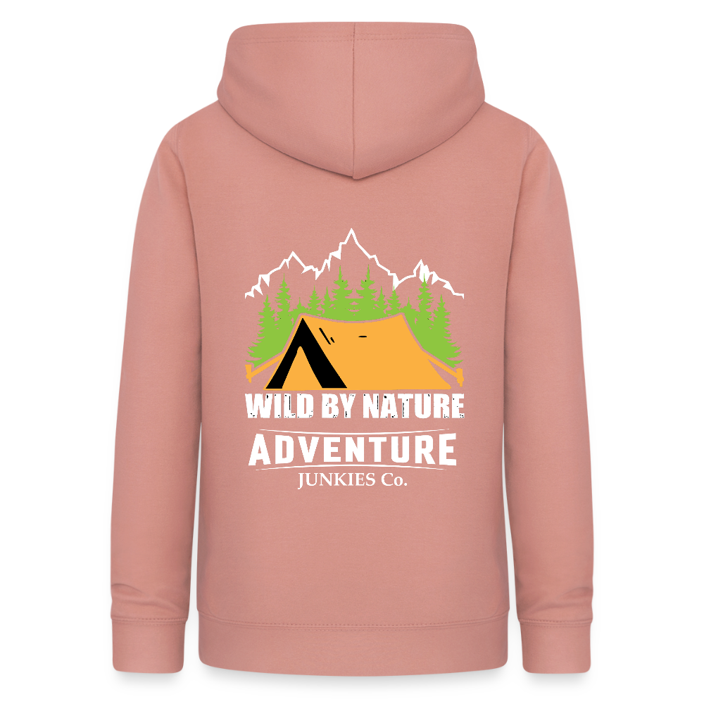 Women's Camping Hoodie - dusky rose
