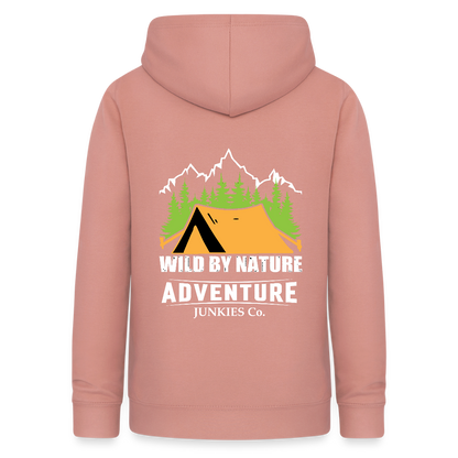Women's Camping Hoodie - dusky rose