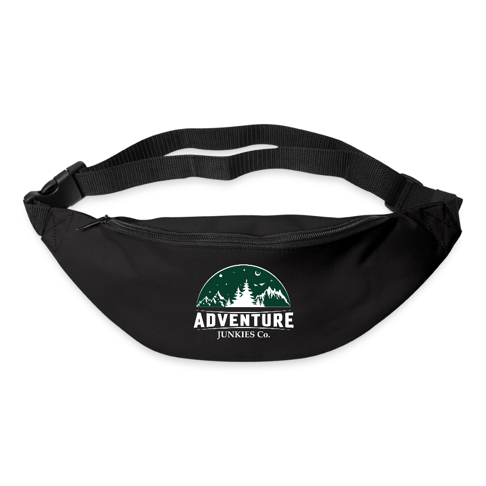 Bum bag Dark Green Logo - black