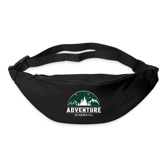 Bum bag Dark Green Logo - black