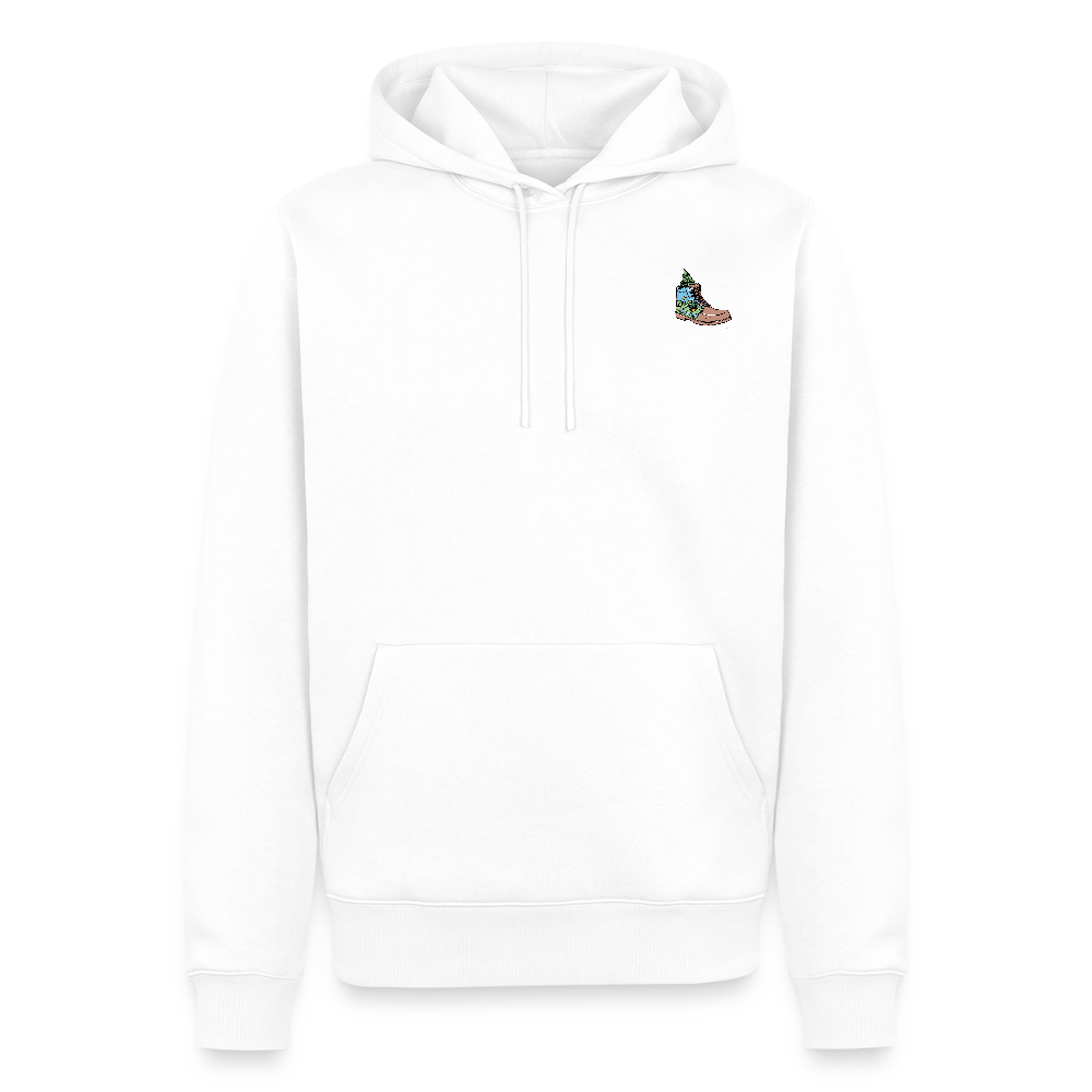Men’s Premium Camping  Hoodie - white