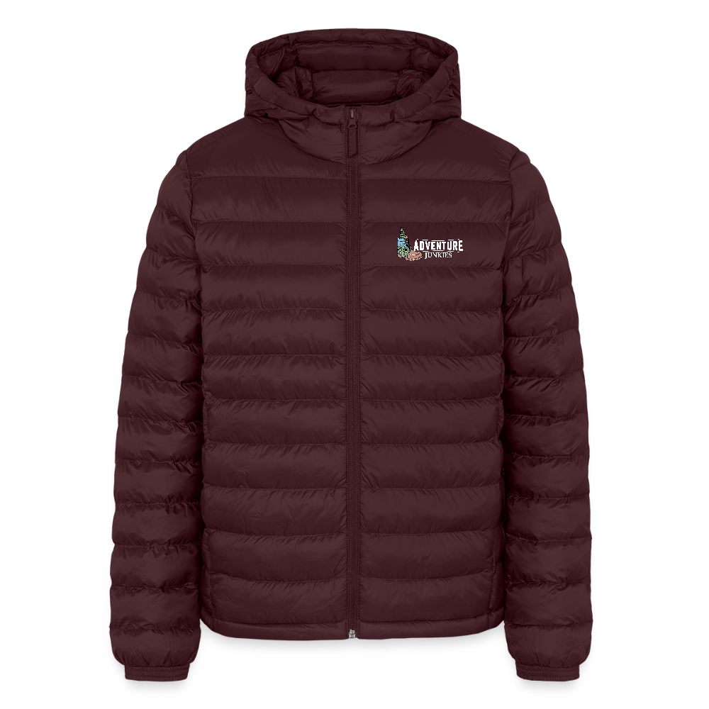 LIGHTWEIGHT Puffer Winter Jacket - maroon