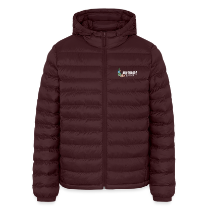LIGHTWEIGHT Puffer Winter Jacket - maroon