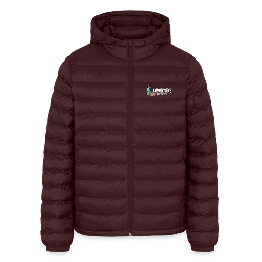 LIGHTWEIGHT Puffer Winter Jacket - maroon