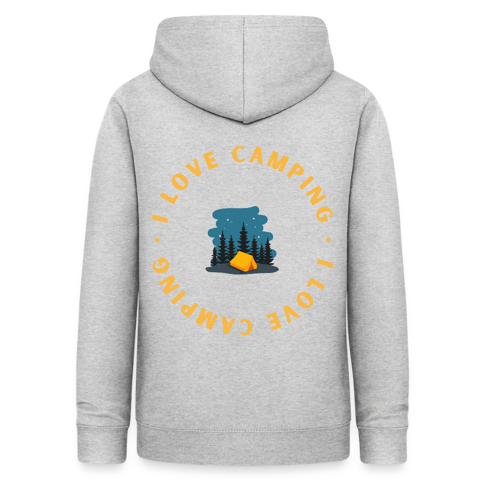 Women's Camping Hoodie - light heather grey